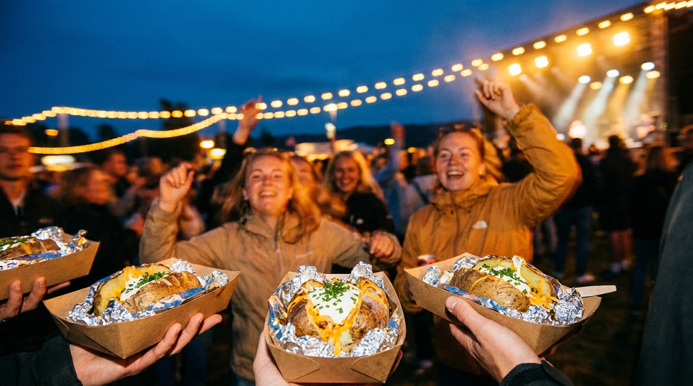 Festivalstemning